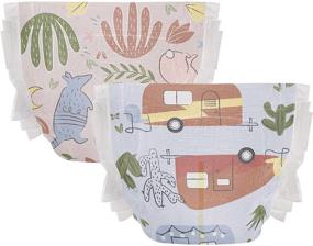 img 1 attached to 🌵 The Honest Company Club Box: Summer Seasonal - Gone Camping + Desert Vibes Diapers, Size 3, 68 Count | Clean Conscious, Pack of 68
