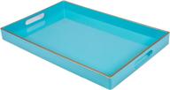 stylish maoname decorative serving rectangular bathroom tray - elevated elegance for bath and beyond logo