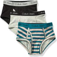 🩲 набор трусов calvin klein boys' modern cotton различного цвета логотип