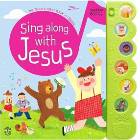 img 4 attached to 🎵 Hello 2 Kids Sing Along with Jesus Sound Book - Engaging Christian Musical Toy with 6 Bible Songs & Illustrations for Babies and Toddlers - Perfect Gift for Baptisms, Birthdays