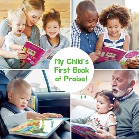 img 1 attached to 🎵 Hello 2 Kids Sing Along with Jesus Sound Book - Engaging Christian Musical Toy with 6 Bible Songs & Illustrations for Babies and Toddlers - Perfect Gift for Baptisms, Birthdays