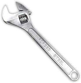 img 4 attached to 🔧 AP Parts Supply APPS-23005 Adjustable Wrench - Reversible Jaw, Drain Tool - Plumbing Wrench - Adjustable Gland Nut Wrench - Spanner - 12-inch