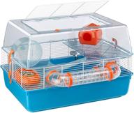 🐹 ferplast duna fun hamster cage - multi-level, all-inclusive with accessories - 21.65l x 18.5w x 14.76h inches logo