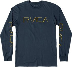 img 1 attached to 👕 Stylish RVCA Boys' Long Sleeve Graphic Tee Shirt: Comfortable & Trendy Apparel