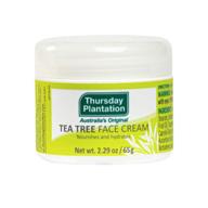 🌿 thursday plantation tea tree face cream: clear skin hydration, 2.29 oz logo