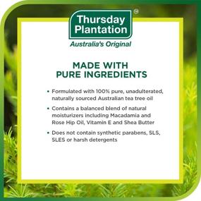 img 1 attached to 🌿 Thursday Plantation Tea Tree Face Cream: Clear Skin Hydration, 2.29 oz