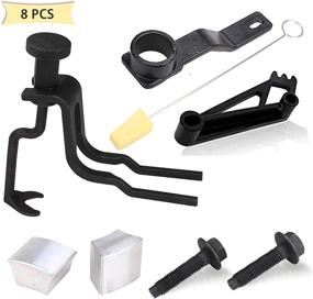 img 4 attached to 🔧 Ford 4.6L/5.4L/6.8L 3V Engine Repair Tools Kit: Valve Spring Compressor, Crankshaft Positioning Tool, Cam Phaser Holding Tool, Timing Chain Locking Wedge Tool, Crankshaft Pulley Bolt
