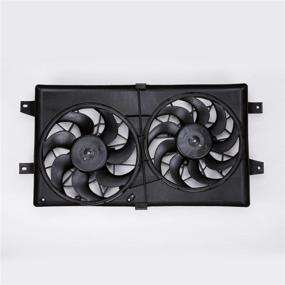 img 3 attached to Enhanced Cooling Performance: TYC 🌀 620910 Chrysler/Dodge Replacement Radiator/Condenser Cooling Fan Assembly