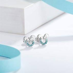 img 2 attached to MANVEN Earrings Гипоаллергенные ювелирные изделия из нержавеющей стали