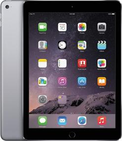 img 2 attached to 📱 Восстановленный Apple iPad Air 2 16GB WiFi 2GB iOS 10 9.7 дюймов Планшет - Серый космос