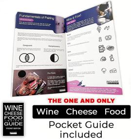 img 2 attached to 🍷 The Ultimate Wine Lover's Gift Set: Unique Wine Pairing Guide, Rechargeable Electric Opener, Automatic Electronic Bottle Set, Tasting Kit Accessories, Stopper, Aerator Pourer, Vacuum Preserver, Foil Cutter