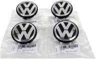 🚗 колпачки центральные колесных дисков vw volkswagen beetle golf polo 3b7601171 - комплект из 4 шт., размер 65 мм логотип