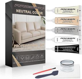 img 4 attached to 🛋️ Premium Neutral Color Leather Repair Kit - Ideal for Couches, Vinyl, and PU Leather - Restores Sofa, Jacket, Furniture, Car Seats, Purse - Perfect Color Match for Genuine, Bonded, Faux Leather