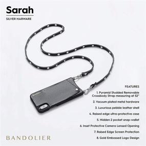 img 3 attached to 👛 Sarah Crossbody Phone Wallet Women's Handbags & Wallets by Bandolier