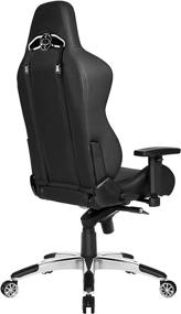 img 1 attached to AKRacing Masters Series Premium Gaming Chair with High Backrest, Recliner, Swivel, Tilt, Rocker, Seat Height Adjustment Mechanisms and 5/10 Warranty