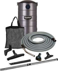 img 3 attached to Powerful and Convenient: VacuMaid GV30PRO Wall Mounted Garage and Car Vacuum with 30 ft. Hose and Tools