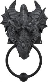 img 3 attached to Gothic Dragon Door Knocker Finish