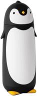 ☕ penguin stainless-steel vacuum thermos travel mug for tea, water, coffee - bottle / flask логотип