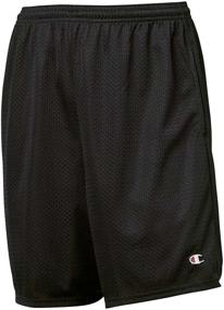 img 3 attached to Champion Men's 9-Inch Mesh Short with C Logo