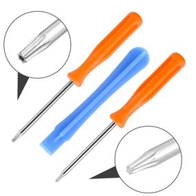 img 3 attached to DIY Repair Tools for Xbox One & 360: T8 T6 Screwdriver Kit with Screws for Controllers - YTTL Video Game Repair