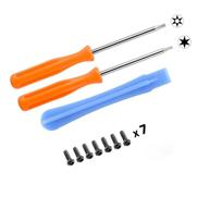 diy repair tools for xbox one & 360: t8 t6 screwdriver kit with screws for controllers - yttl video game repair logo