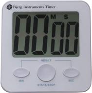 ⏲️ bjerg instruments digital kitchen timer: enhanced lcd display for effortless timekeeping logo