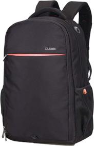 img 2 attached to Convertible Carry Travel Backpack Compartment Black