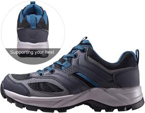 img 3 attached to 👟 CAMEL CROWN Men's Backpacking Shoes: Comfortable Lightweight Athletic Footwear