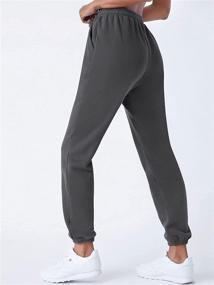 img 3 attached to 👖 MakeMeChic Women's Drawstring Waist Sweatpants: Stylish Joggers with Pockets for Casual Comfort