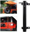 🏁 multi-function tailgate flagpole & antenna holder kit for jeep wrangler jk jl & unlimited (07-18 jk; 18-21 jl) logo