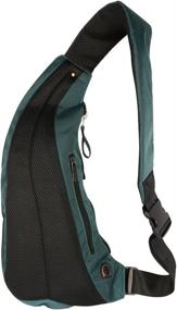 img 2 attached to Sling Chest Vanlison Backpack Shoulder Outdoor Recreation