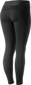 img 3 attached to Horze Active Womens Silicone Tights Sports & Fitness