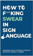 how swear sign language cards logo