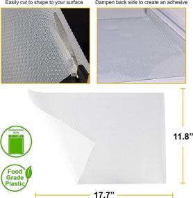 Shelf Liner Non Adhesive Refrigerator Liner For Shelves Washable Plastic  Shelf L