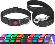 🐶 reflective dog collar with safety lock buckle - adjustable nylon pet collars for small, medium, and large dogs by matilor logo