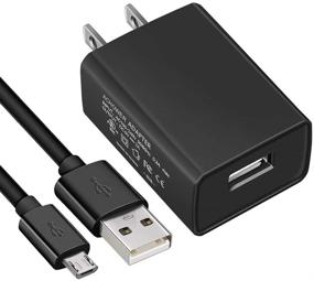 img 4 attached to 🔌 Быстрая зарядка с сертификатом UL для LG G Pad - LG G Pad X F 7 8 8.3 10.1 V400 V410 VK410 V495 V500 V510 V520 V530 V930 V940 LK430 VK810 VK815 Замена зарядного устройства для планшета LGV400W LGV700 с кабелем длиной 5 футов