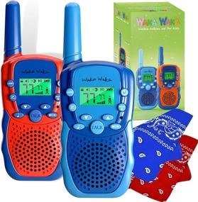 img 4 attached to 🎮 Waka Walkie Talkies: Enhanced Outdoor Games Experience for Kids' Electronics