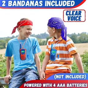 img 3 attached to 🎮 Waka Walkie Talkies: Enhanced Outdoor Games Experience for Kids' Electronics