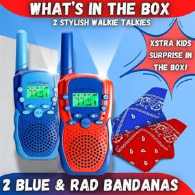 img 2 attached to 🎮 Waka Walkie Talkies: Enhanced Outdoor Games Experience for Kids' Electronics