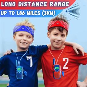 img 1 attached to 🎮 Waka Walkie Talkies: Enhanced Outdoor Games Experience for Kids' Electronics