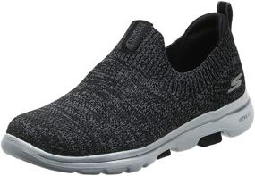 img 4 attached to Skechers Womens Walk 5 15952 Black Women's Shoes for Athletic