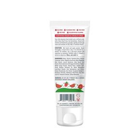img 3 attached to Schmidt's Fluoride Free Children's Toothpaste: Watermelon + Strawberry, 4.7 oz (6 Pack) – For Sparkling Clean Teeth!