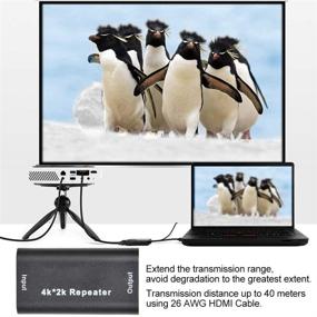 img 1 attached to Улучшите сигнал вашего телевизора с помощью усилителя HDMI сигнала 4K2K 40м с ретранслятором Female to Female