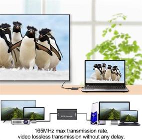 img 2 attached to Улучшите сигнал вашего телевизора с помощью усилителя HDMI сигнала 4K2K 40м с ретранслятором Female to Female