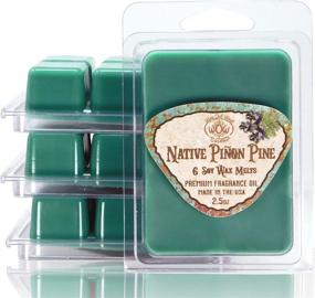 img 2 attached to 🕯️ Way Out West Candles - Native Piñon Pine Scented Wax Melts - Intensely Fragrant Air Freshener - 4 Pack Set of 6 Melt Cubes (4, Native Piñon Pine)