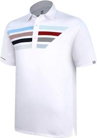 img 3 attached to SAVALINO Tennis Sleeve Shirts Sublimation Men's Clothing for Shirts