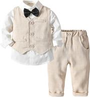 gentleman outfits for toddler boys - tem doger clothing sets logo