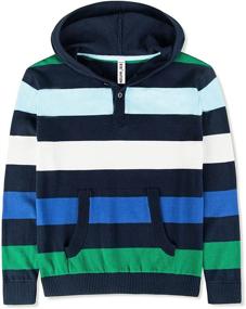 img 4 attached to 👕 Comfy Kid Nation Boys' Sweatshirts Sweaters: Stylish Pullover Clothing
