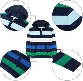 img 2 attached to 👕 Comfy Kid Nation Boys' Sweatshirts Sweaters: Stylish Pullover Clothing