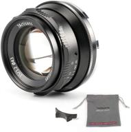 7artisans 35mm f1.2 aps-c manual focus lens with large aperture 📷 for canon eos-m mount mirrorless cameras: m1 m2 m3 m5 m6 m10 (black) logo